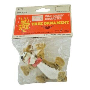 Vintage Sears Disney Winnie the Pooh Tigger Christmas Decoration MY93005 (New)